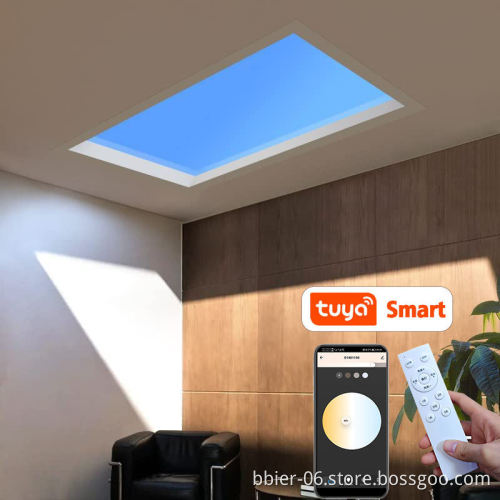 Bbier Dimmable Virtual Artificial LED Skylight Simulator